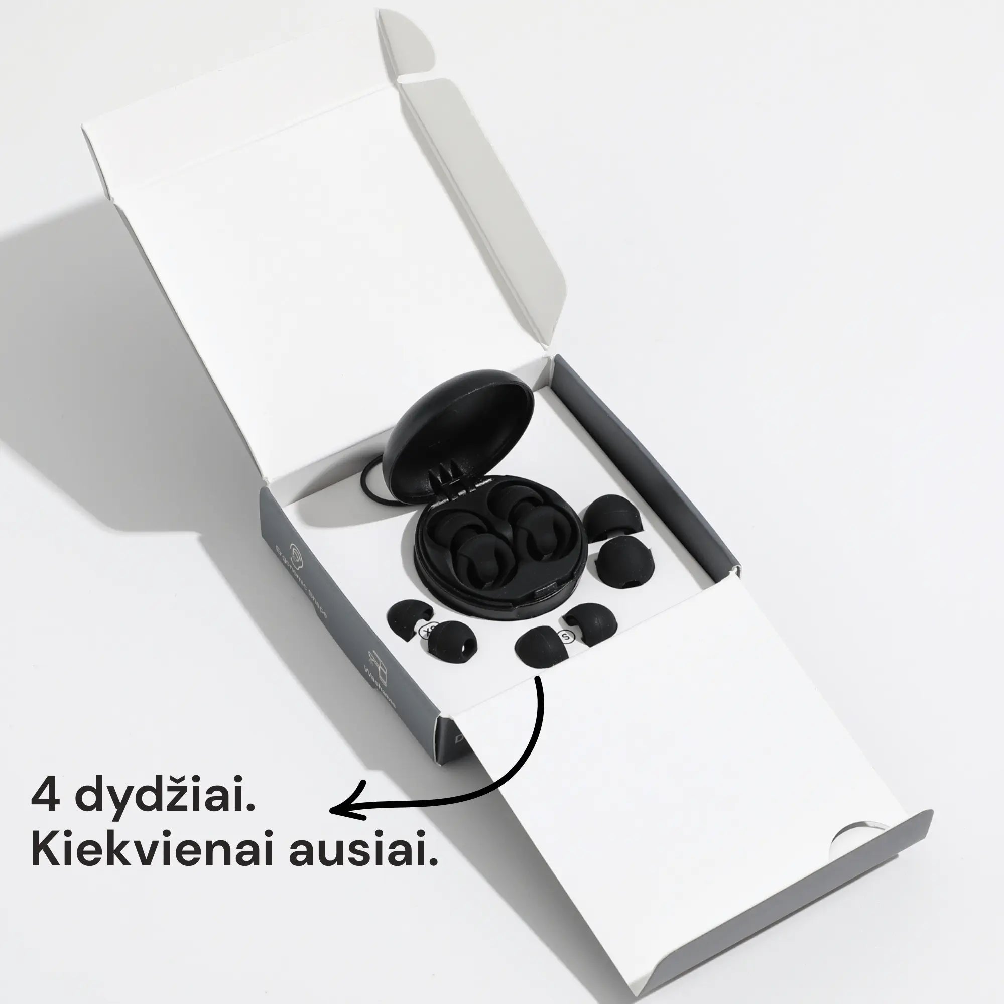 Stripz™ triukšmą slopinantys ausų kamštukai