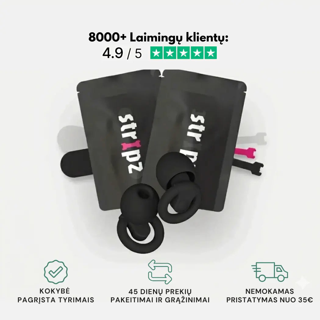 STRIPZ Gilaus Miego Rinkinys | Trys - viename poilsio sistema