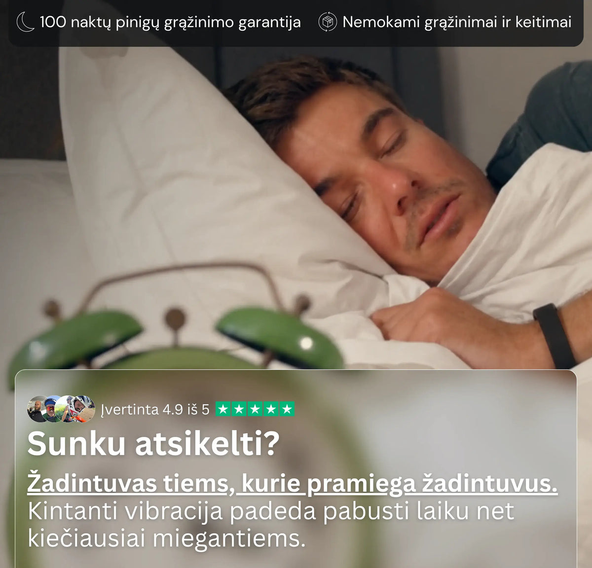 KELVO tylusis žadintuvas
