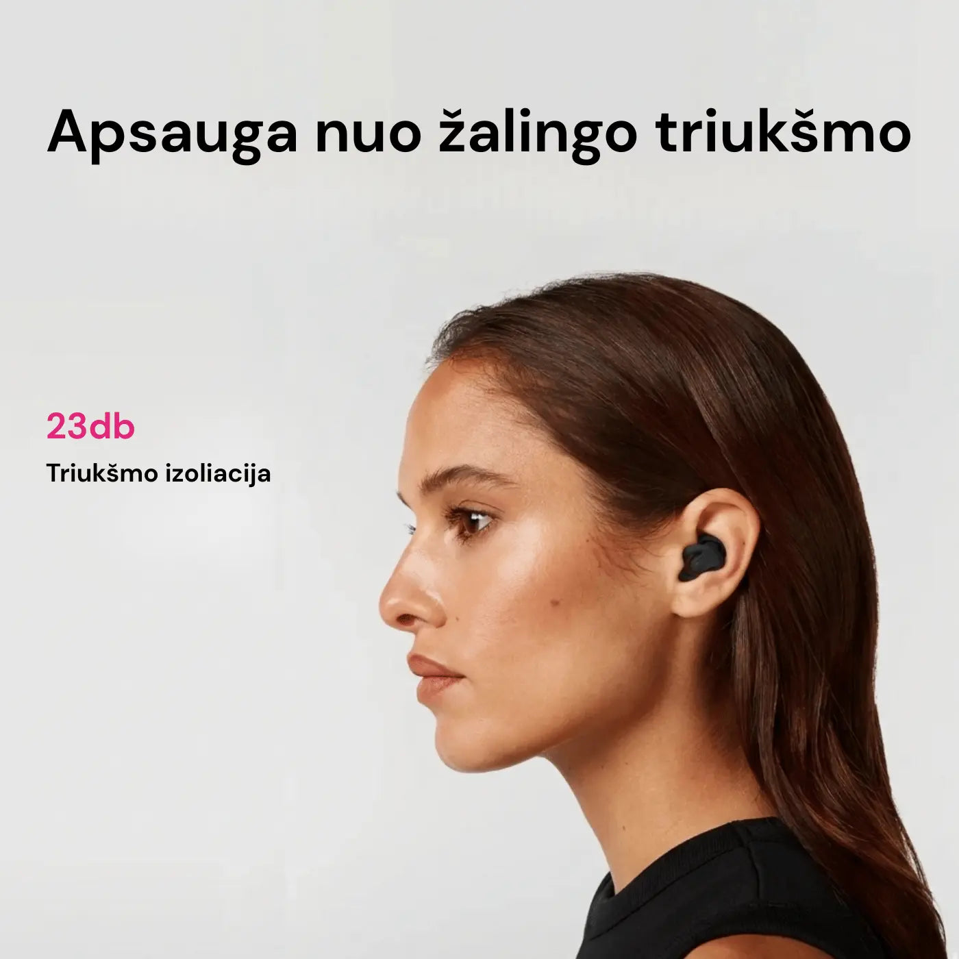 Stripz™ triukšmą slopinantys ausų kamštukai