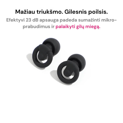 Stripz™ triukšmą slopinantys ausų kištukai