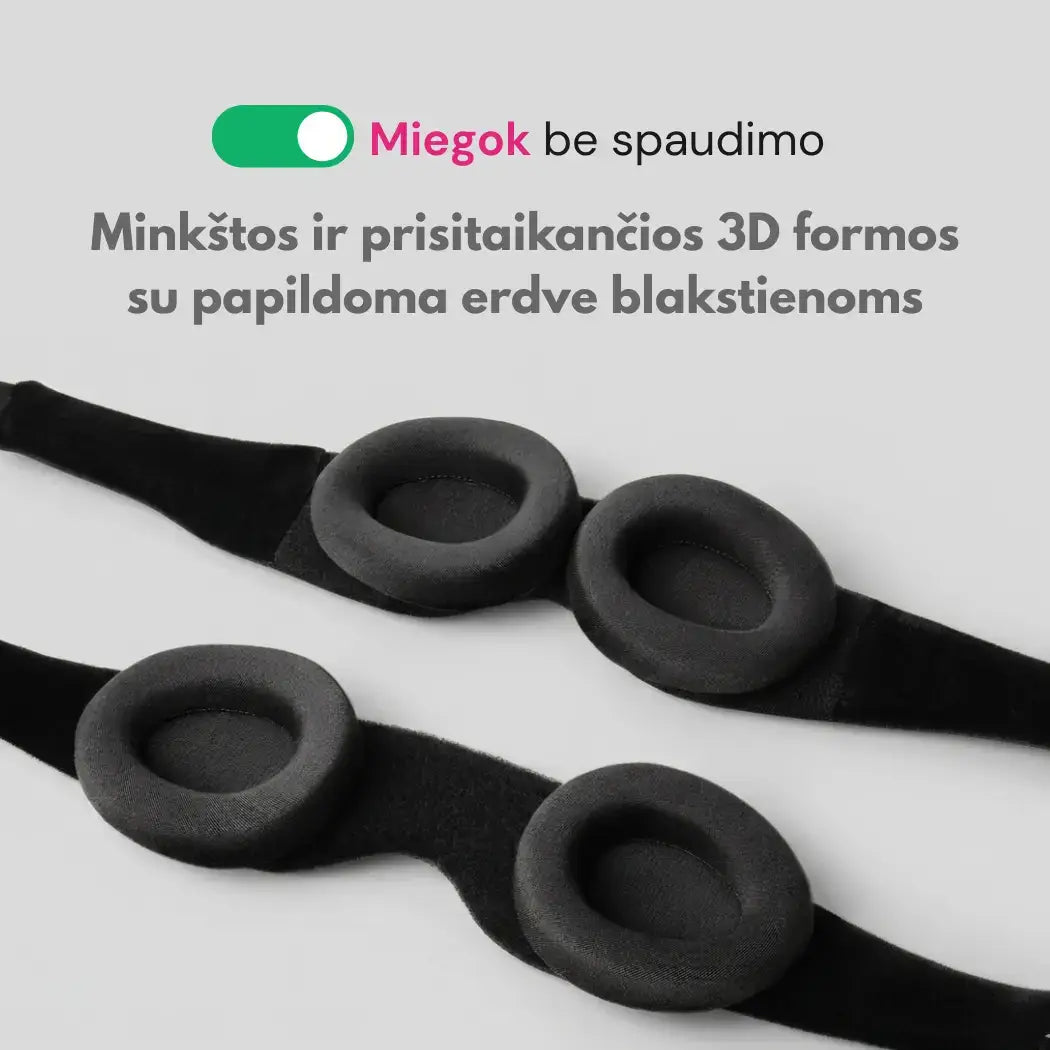 Stripz 3D Miego Kaukė