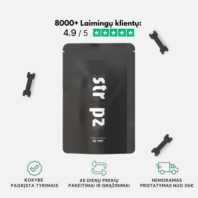STRIPZ™ Kvėpavimo juostelės | 1 + 1 Dovanų!