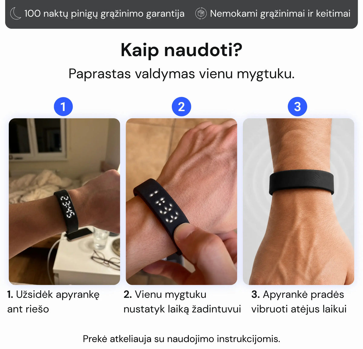 KELVO tylusis žadintuvas