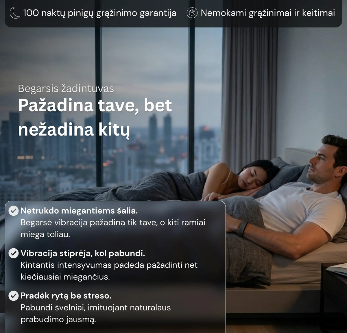 KELVO tylusis žadintuvas