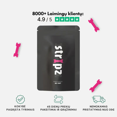 STRIPZ™ Kvėpavimo juostelės | 1 + 1 Dovanų!