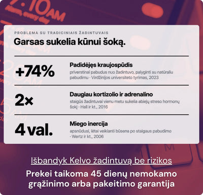 KELVO tylusis žadintuvas