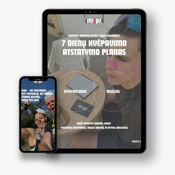 7-dienų kvėpavimo ir miego atstatymo programa